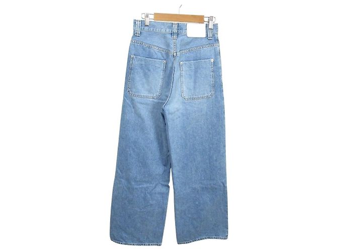 Autre Marque MACPHEE Denim Wide Pants Blau - Ansicht 2