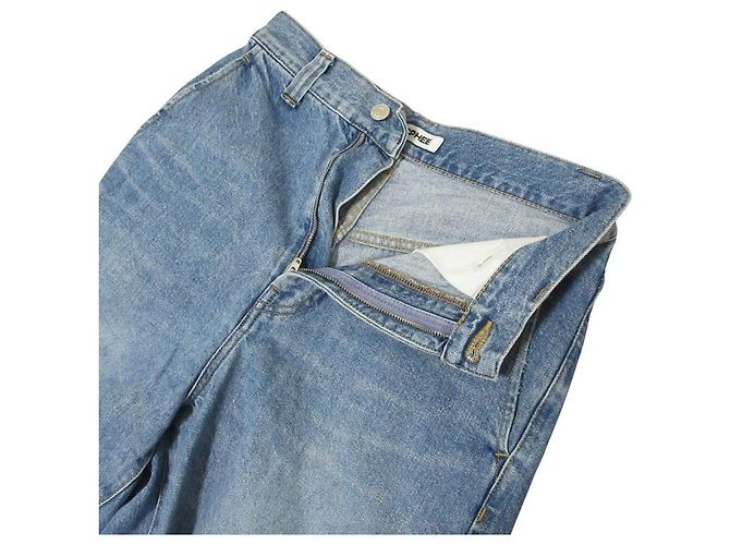 Autre Marque MACPHEE Denim Wide Pants Blau - Ansicht 5