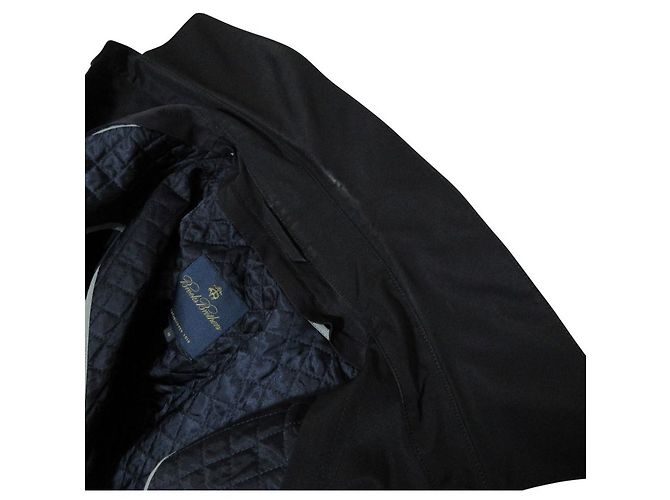 Autre Marque Cappotto lungo monopetto Brooks Brothers Nero - vista 10