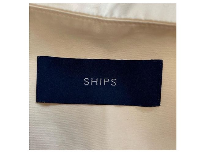 Autre Marque Casaco de primavera com cinto SHIPS Cru - vista 4