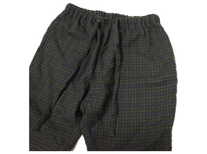 Autre Marque Pantalones de lana BASISBROEK Castaño - vista 4