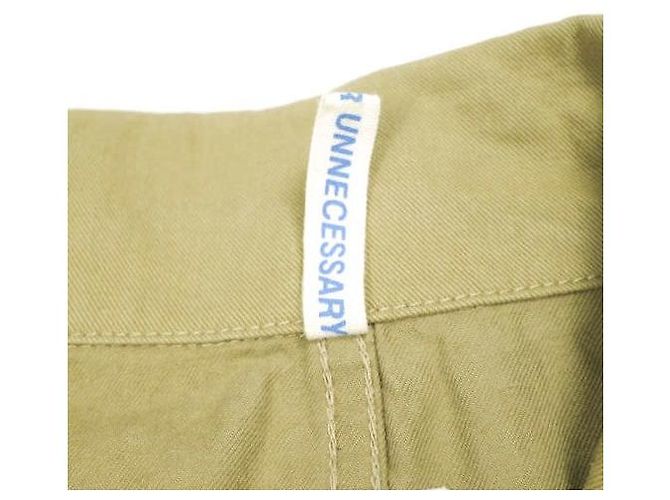 Autre Marque Necessary or unnecessary FIRE COAT Cotton Coat Beige - view 9