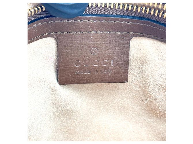 Gucci Horsebit 1955 Camera GG Coated Canvas with Leather Small Beige - vista 6