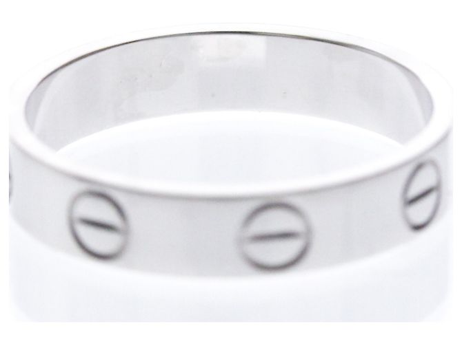 Cartier Love Band 18K White Gold Argento - vista 6