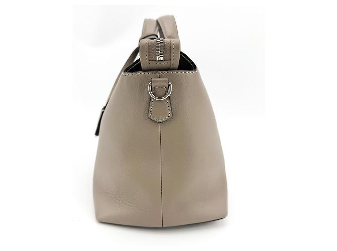 Fendi By The Way Satchel aus Kalbsleder Medium Beige - Ansicht 3