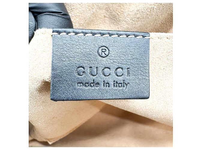 Gucci GG Marmont Matelassé Leather Mini Nero - vista 6