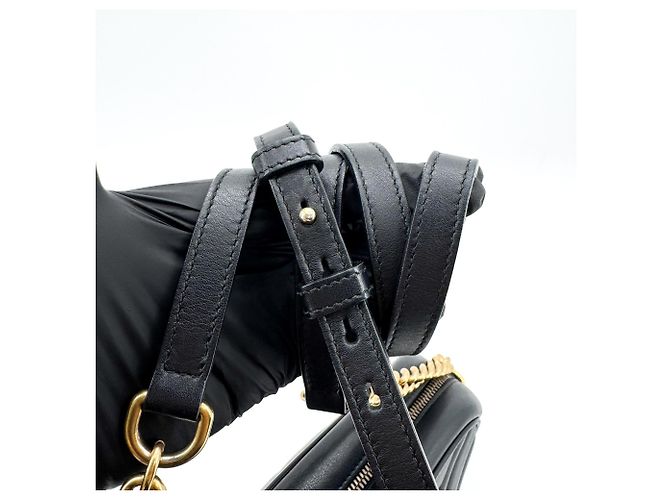 Gucci GG Marmont Matelassé Leather Mini Nero - vista 7