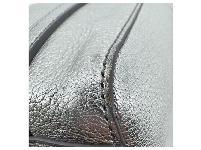 Balenciaga Everyday Patent XXS Plata - vista 7