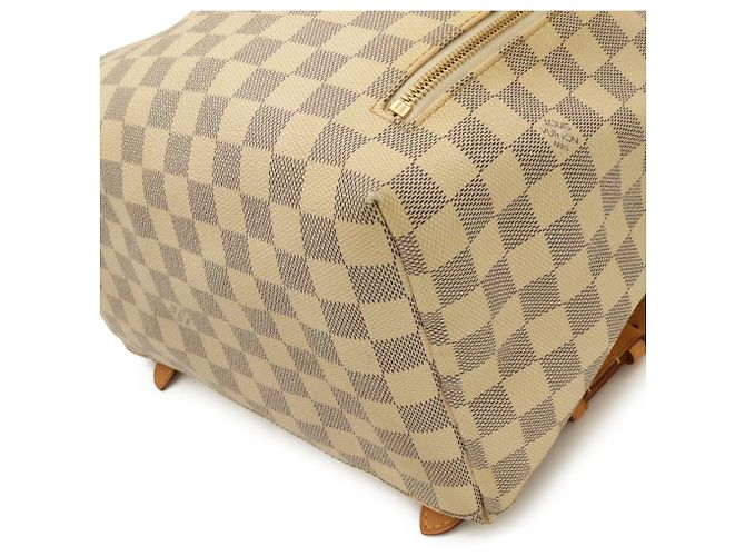 Louis Vuitton Damier Azur Speron Rucksack/Schultertasche Roh - Ansicht 4
