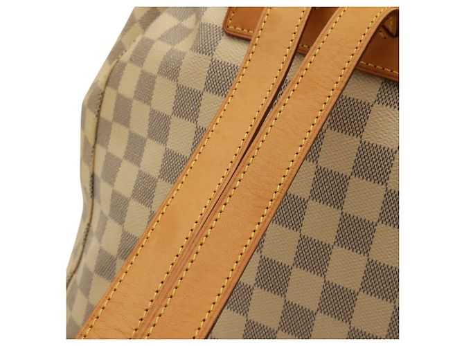 Louis Vuitton Damier Azur Speron Rucksack/Schultertasche Roh - Ansicht 5