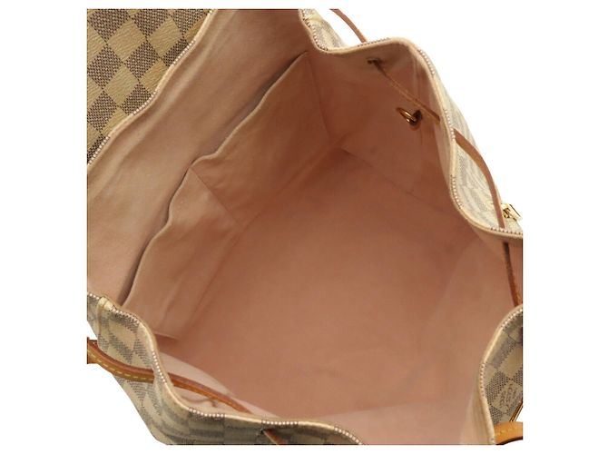 Louis Vuitton Damier Azur Speron Rucksack/Schultertasche Roh - Ansicht 7