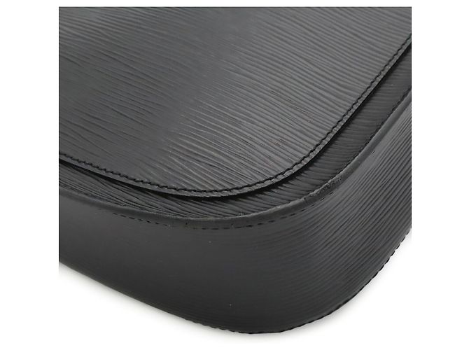 Louis Vuitton Epi Saint Cloud Schultertasche Schwarz - Ansicht 4
