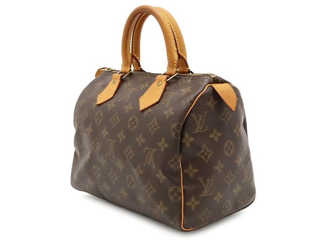 Bolsa Louis Vuitton Monogram Speedy 25 Marrom - vista 3