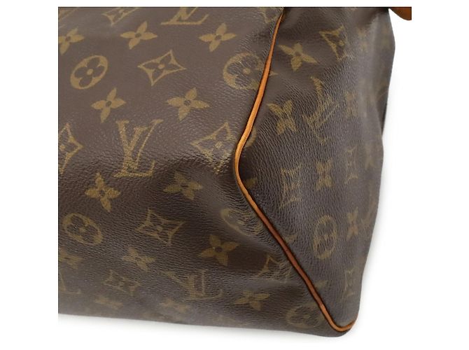 Bolsa Louis Vuitton Monogram Speedy 25 Marrom - vista 4