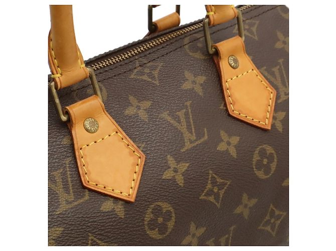 Bolsa Louis Vuitton Monogram Speedy 25 Marrom - vista 8