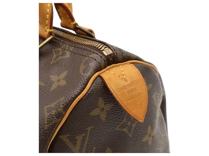 Bolsa Louis Vuitton Monogram Speedy 25 Marrom - vista 9