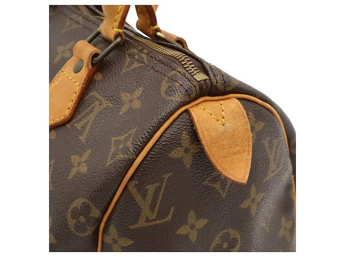 Bolsa Louis Vuitton Monogram Speedy 25 Marrom - vista 10