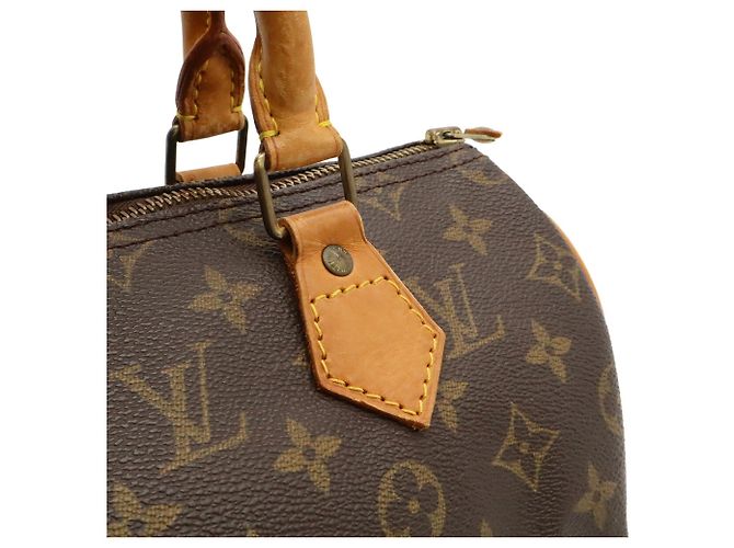 Bolsa Louis Vuitton Monogram Speedy 25 Marrom - vista 9