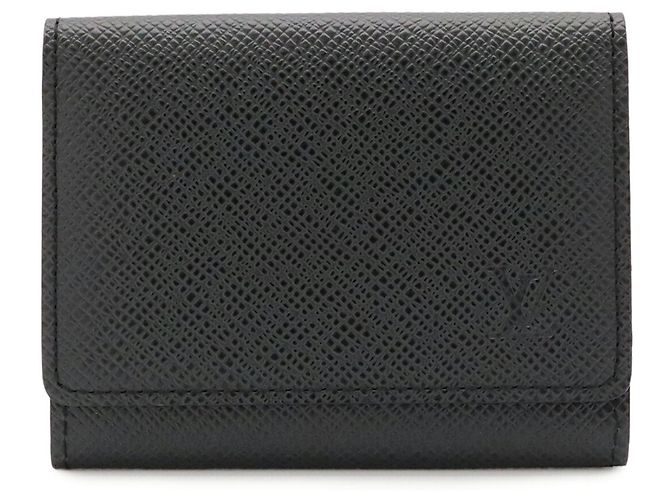 Porte-cartes Louis Vuitton Taiga Gris - view 2