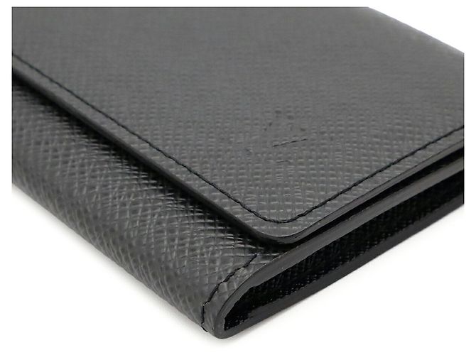Porte-cartes Louis Vuitton Taiga Gris - view 4