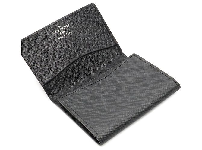 Porte-cartes Louis Vuitton Taiga Gris - view 5