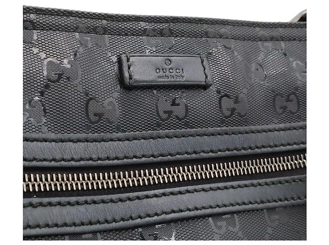 Borsa a tracolla Gucci GG Imprimé Nero - vista 7