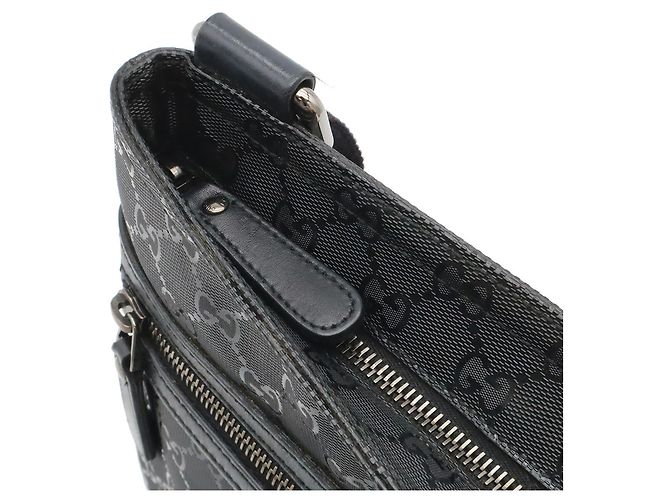 Borsa a tracolla Gucci GG Imprimé Nero - vista 8