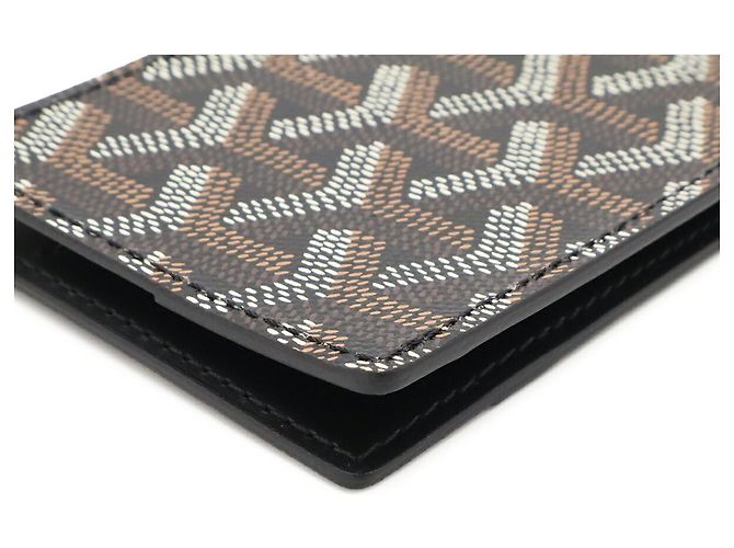 Goyard Victoire Insert Kartenetui Braun Schwarz Weiß - Ansicht 4