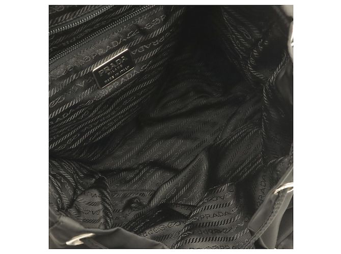 Sac à dos Prada Triangle en Black Noir - vue 7