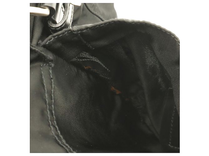 Sac à dos Prada Triangle en Black Noir - vue 9