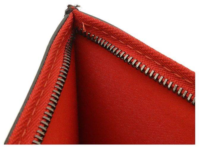 Christian Louboutin Borsa Tote CABATA / Borsa a Tracolla Nero Rosso - vista 9