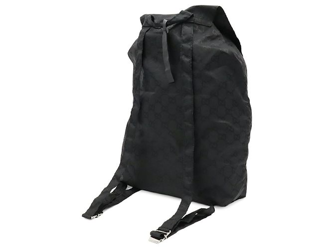 Mochila Gucci GG Nylon Negro - vista 3