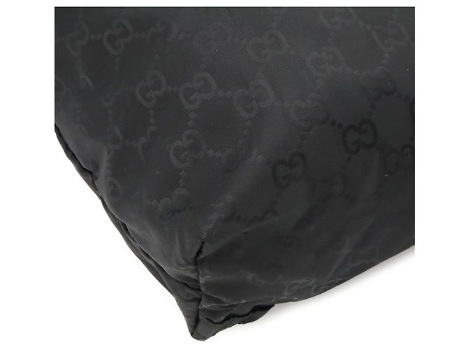 Mochila Gucci GG Nylon Negro - vista 4