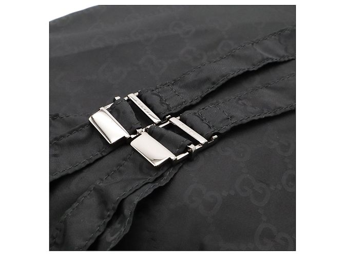 Mochila Gucci GG Nylon Negro - vista 6