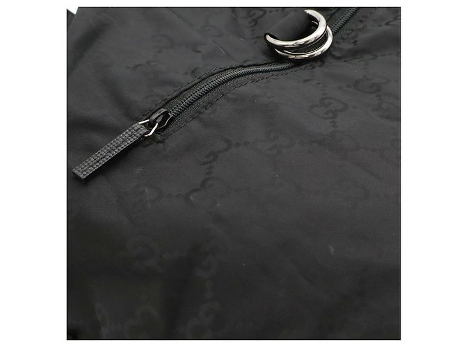 Mochila Gucci GG Nylon Negro - vista 7