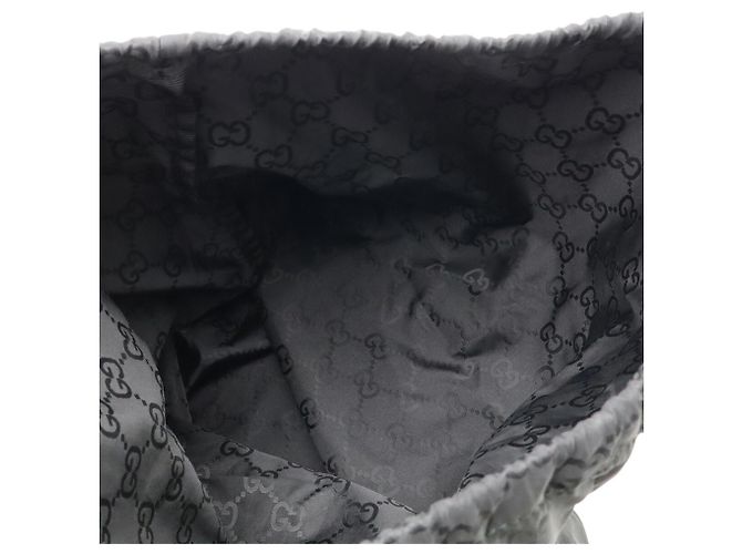 Mochila Gucci GG Nylon Negro - vista 8