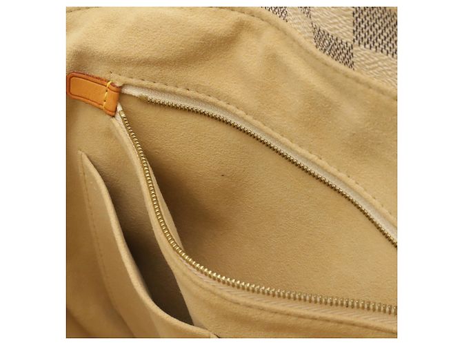 Borsa Tote Louis Vuitton Damier Azur Salina PM Crudo - vista 9