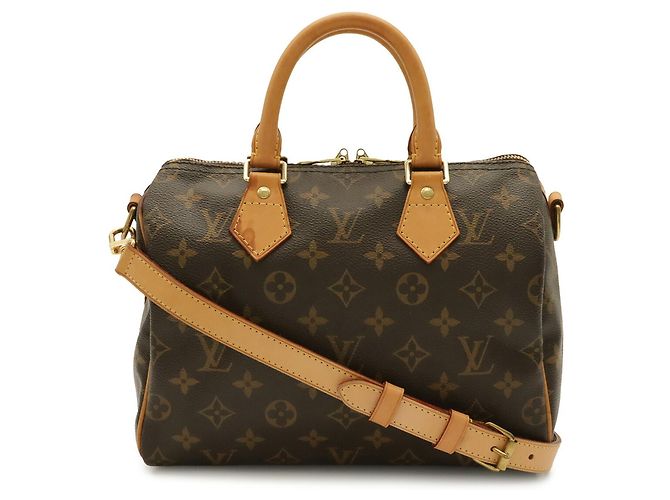 Louis Vuitton Monogram Speedy Bandoulière 25 Handtasche Braun - Ansicht 2