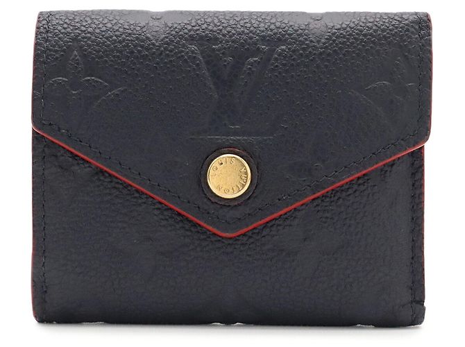 Louis Vuitton Monogram Empreinte Tri-fold Geldbörse Rot - Ansicht 2