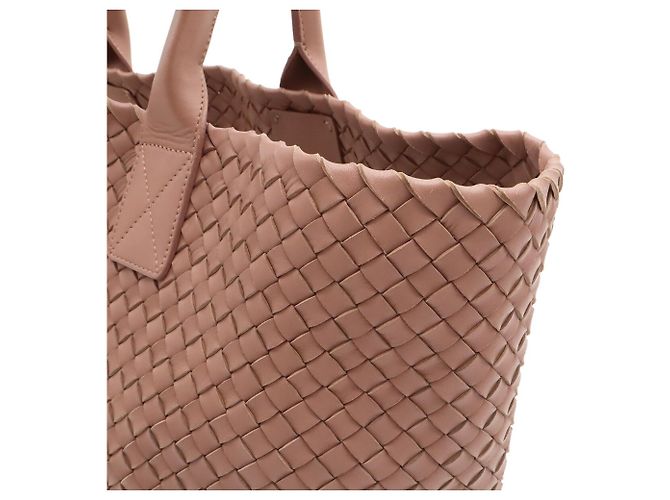Borsa Tote Bottega Veneta Intrecciato Cabas MM - vista 7