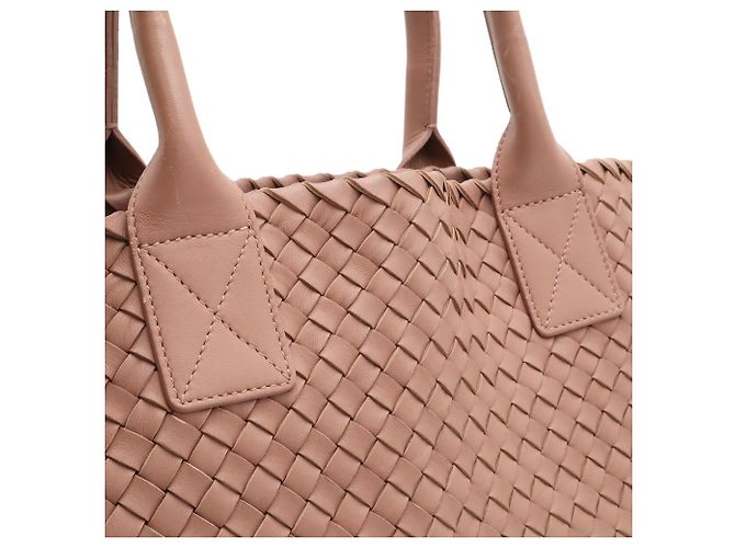 Borsa Tote Bottega Veneta Intrecciato Cabas MM - vista 8