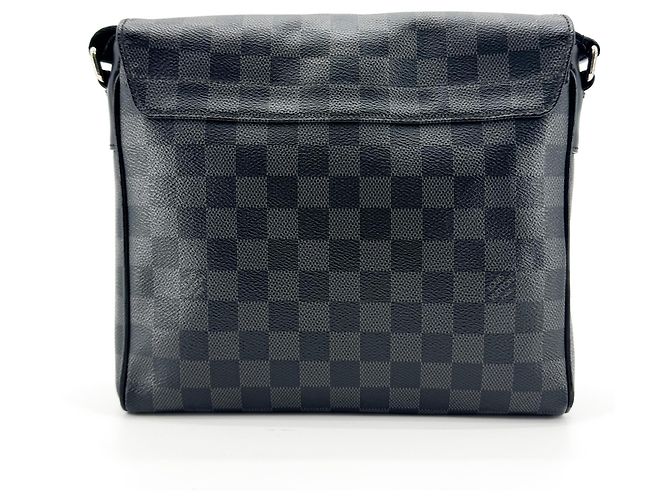 Louis Vuitton Daniel Messenger Damier Graphite PM Negro - vista 2