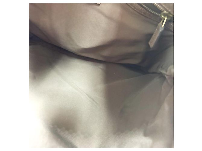 Gucci Neo Vintage Drawstring GG Coated Canvas Large Beige - vue 5