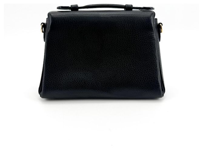 Gucci Interlocking Leather Small Nero - vista 2