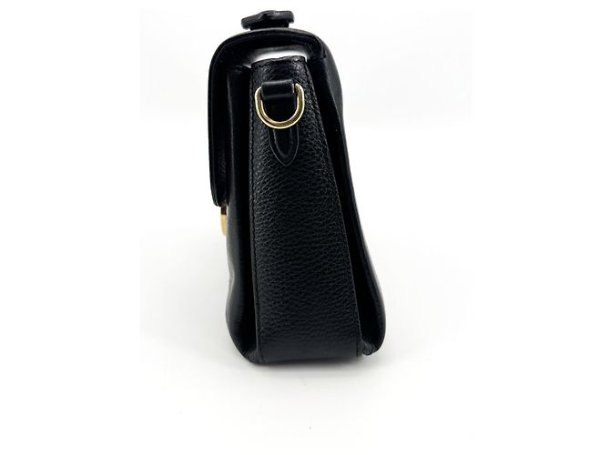 Gucci Interlocking Leather Small Nero - vista 3