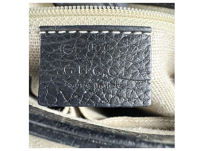Gucci Interlocking Leather Small Nero - vista 6
