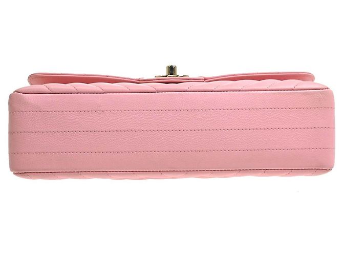 Chanel Shoulder Suede Patchwork Medium Pink - Ansicht 3