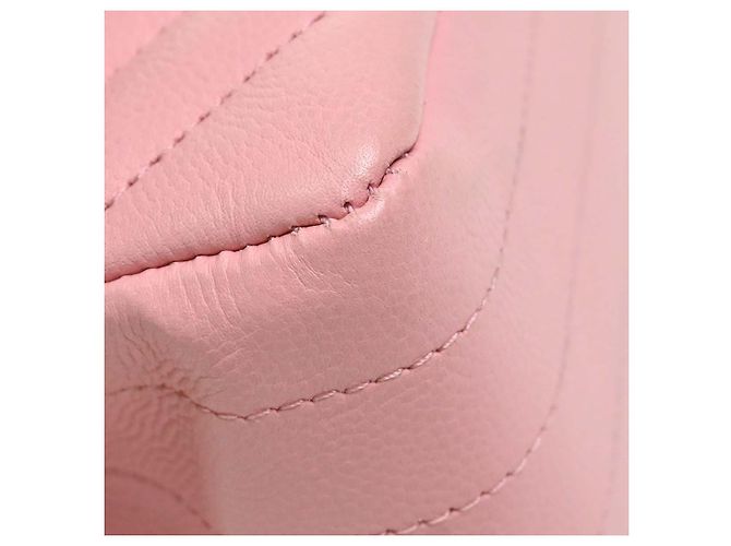 Chanel Shoulder Suede Patchwork Medium Pink - Ansicht 5