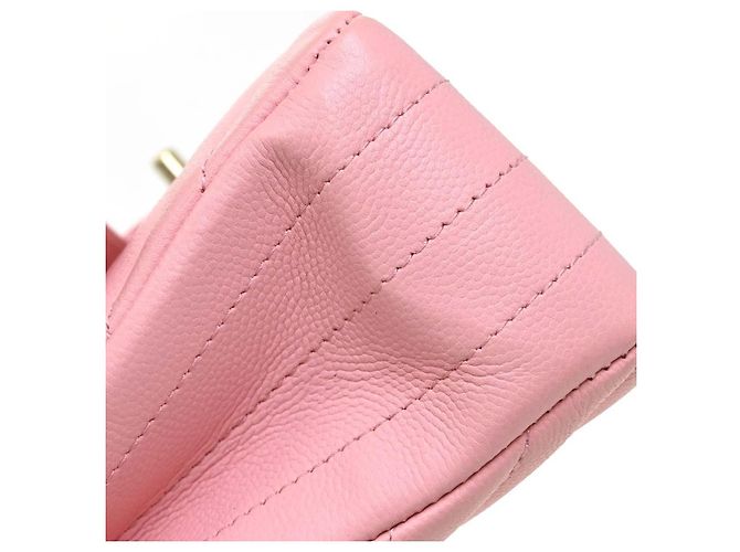 Chanel Shoulder Suede Patchwork Medium Pink - Ansicht 6