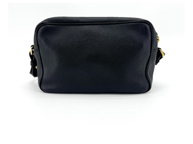 Prada Camera Vitello Phenix Small Nero - vista 2
